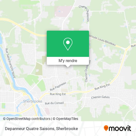 Depanneur Quatre Saisons plan