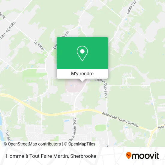 Homme à Tout Faire Martin plan