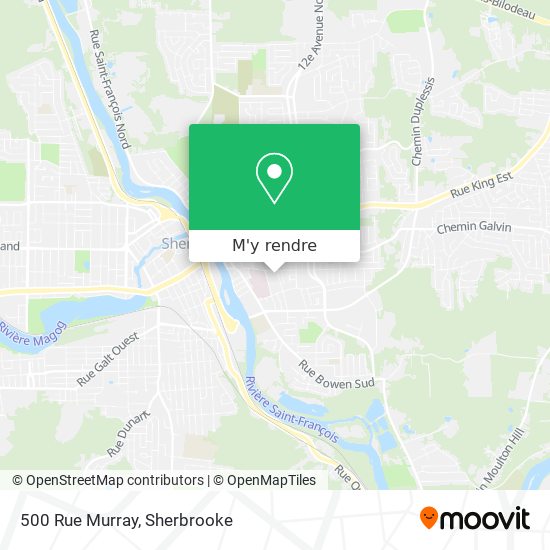 500 Rue Murray plan