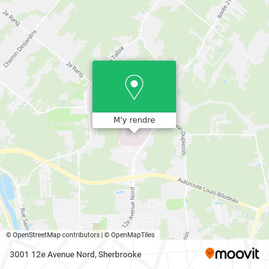 3001 12e Avenue Nord plan