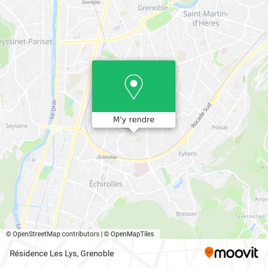 Résidence Les Lys plan