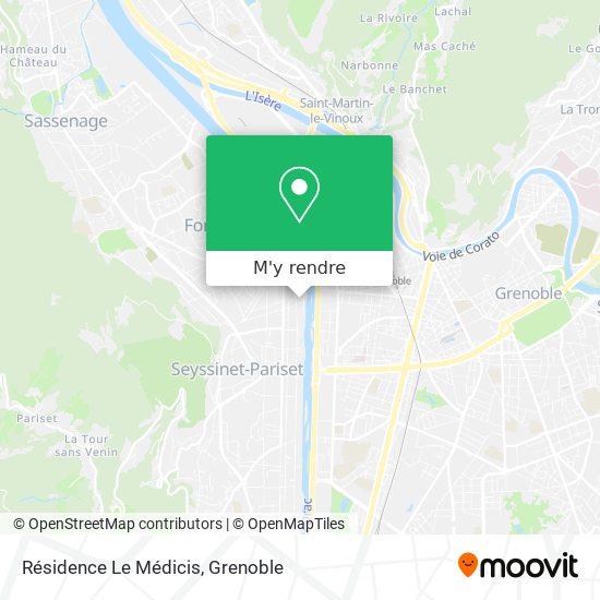 Résidence Le Médicis plan