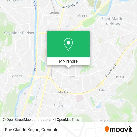 Rue Claude Kogan plan