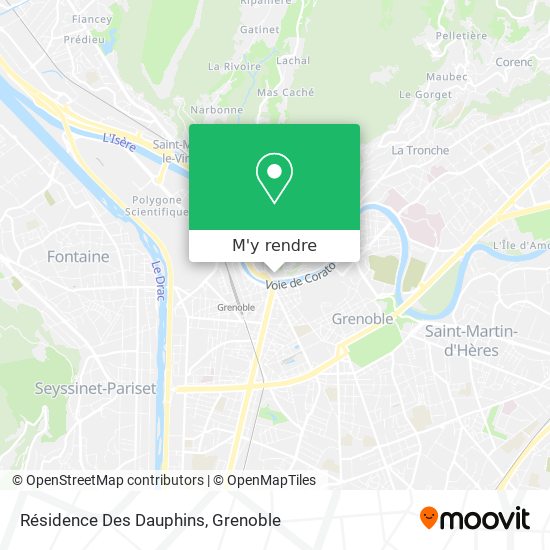 Résidence Des Dauphins plan