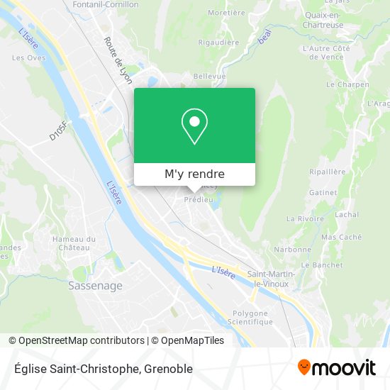 Église Saint-Christophe plan