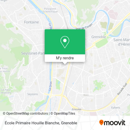 École Primaire Houille Blanche plan