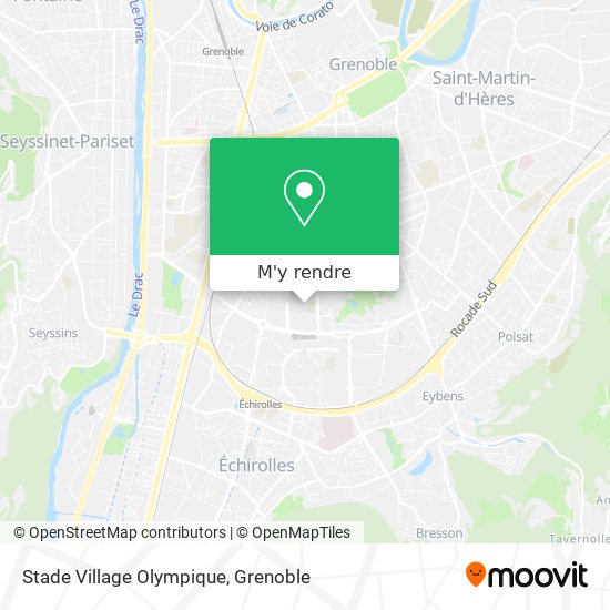 Stade Village Olympique plan