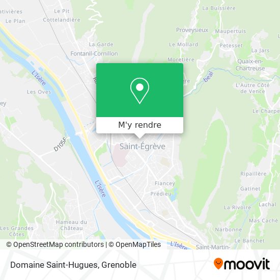 Domaine Saint-Hugues plan