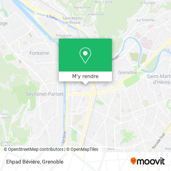 Ehpad Bévière plan