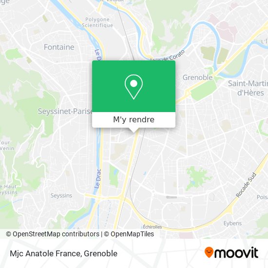 Mjc Anatole France plan