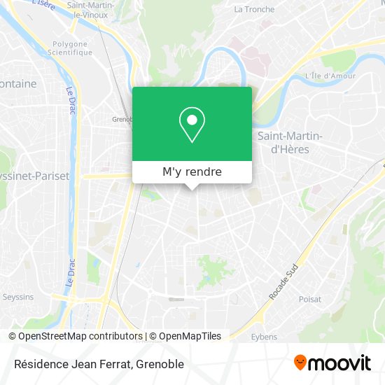 Résidence Jean Ferrat plan