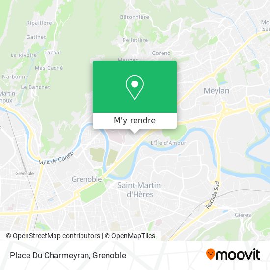 Place Du Charmeyran plan