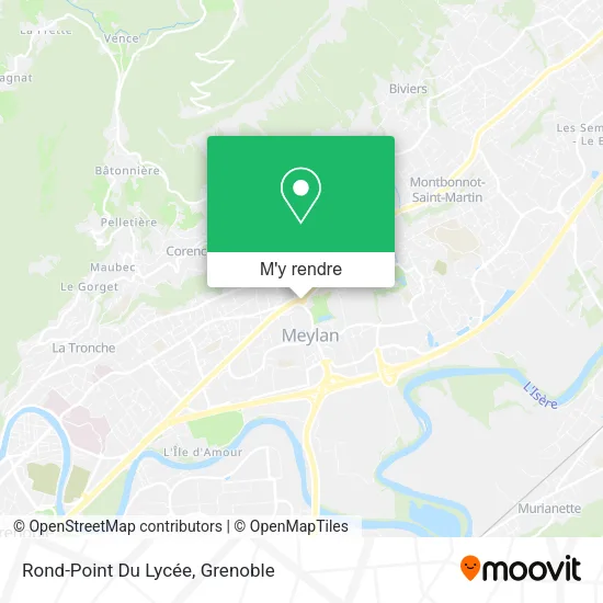 Rond-Point Du Lycée plan