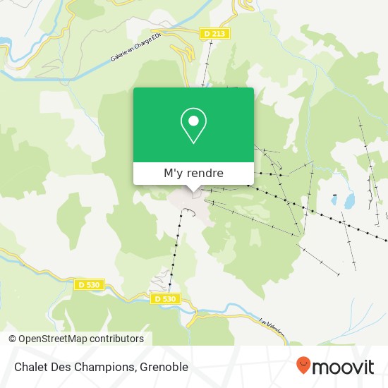 Chalet Des Champions plan