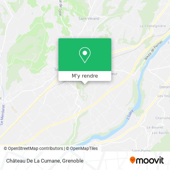 Château De La Cumane plan