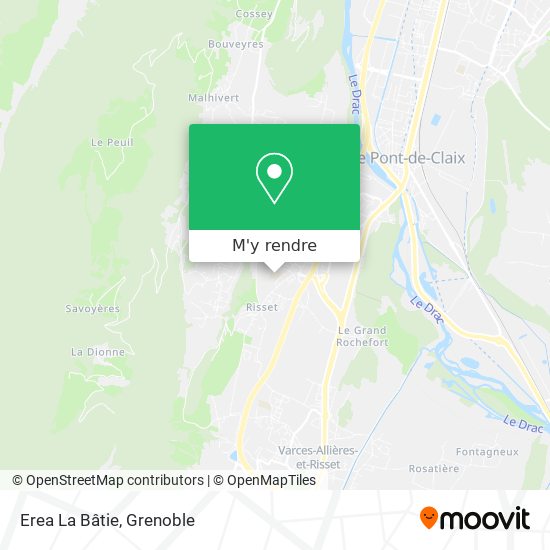 Erea La Bâtie plan