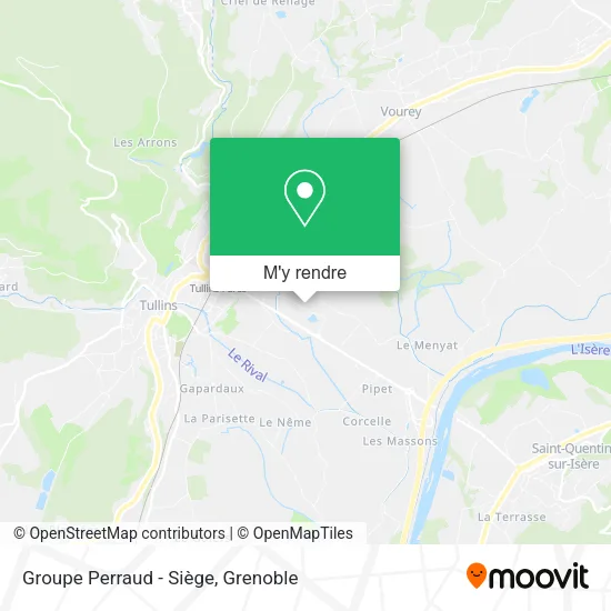 Groupe Perraud - Siège plan