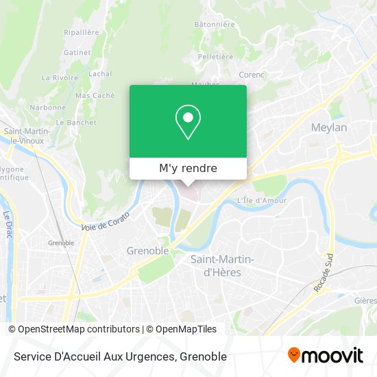 Service D'Accueil Aux Urgences plan