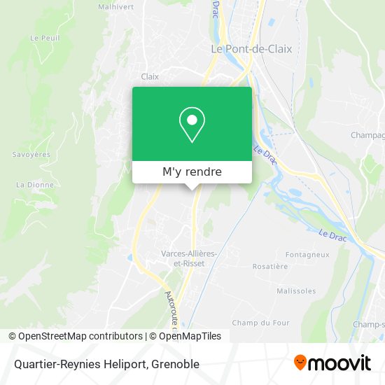 Quartier-Reynies Heliport plan