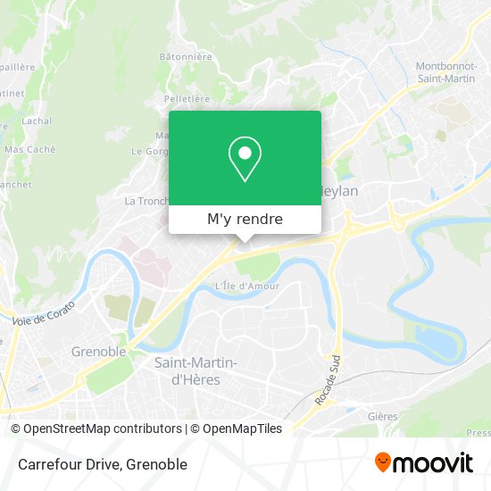 Carrefour Drive plan