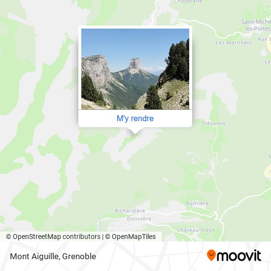 Mont Aiguille plan