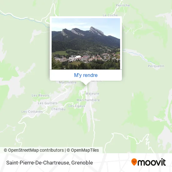 Saint-Pierre-De-Chartreuse plan