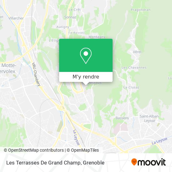 Les Terrasses De Grand Champ plan