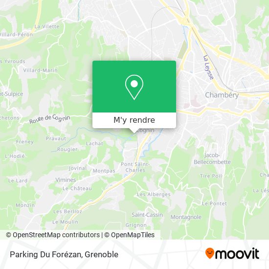 Parking Du Forézan plan