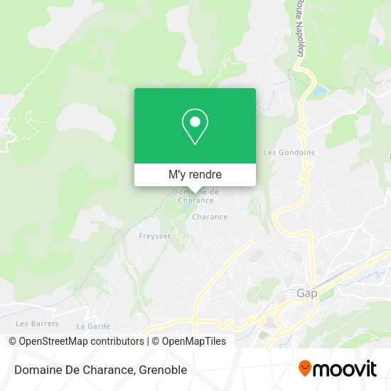 Domaine De Charance plan