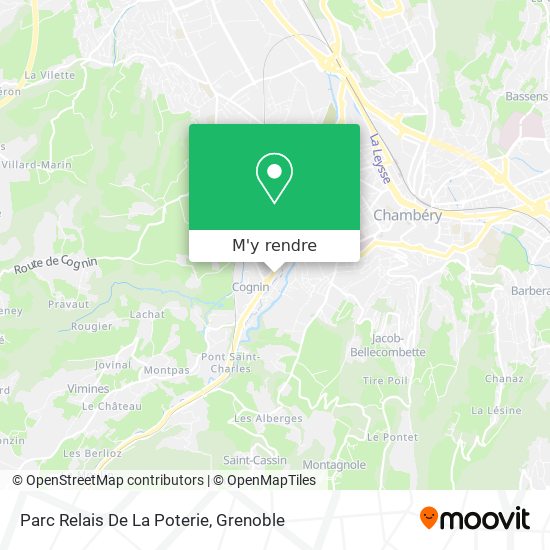 Parc Relais De La Poterie plan