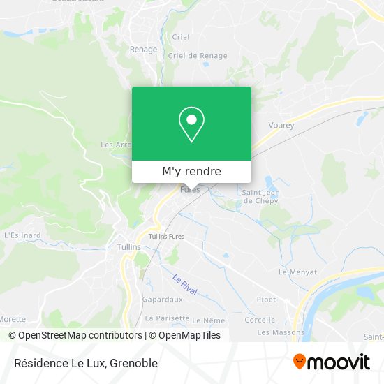 Résidence Le Lux plan