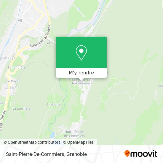 Saint-Pierre-De-Commiers plan