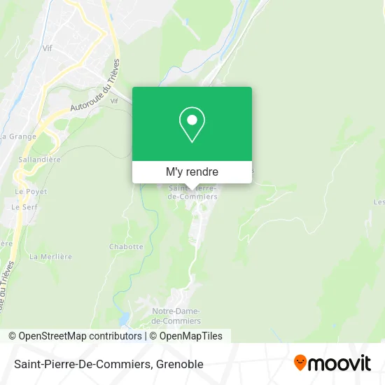 Saint-Pierre-De-Commiers plan