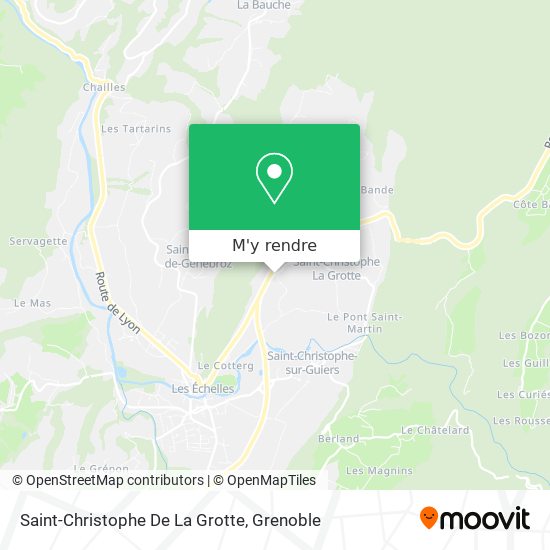 Saint-Christophe De La Grotte plan