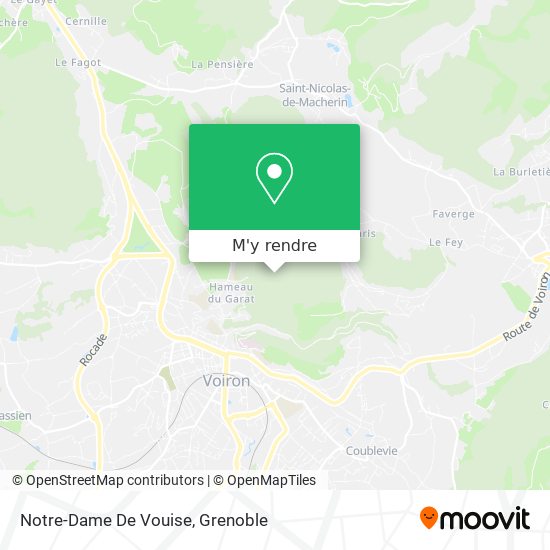 Notre-Dame De Vouise plan