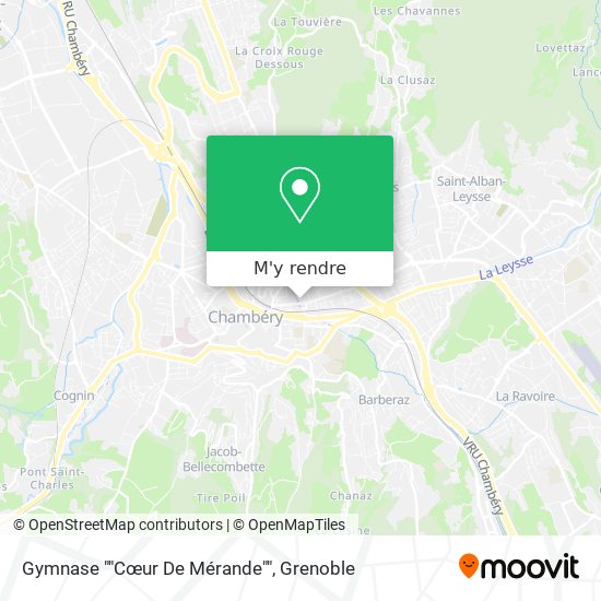 Gymnase ""Cœur De Mérande"" plan