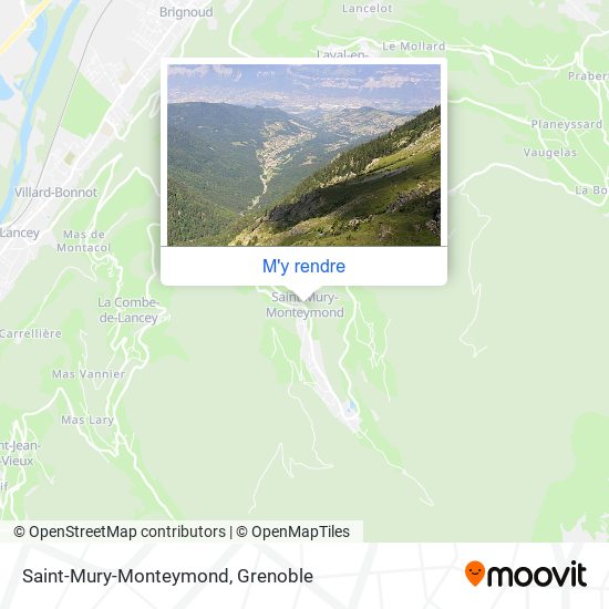 Saint-Mury-Monteymond plan