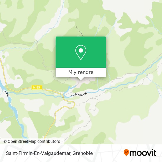 Saint-Firmin-En-Valgaudemar plan