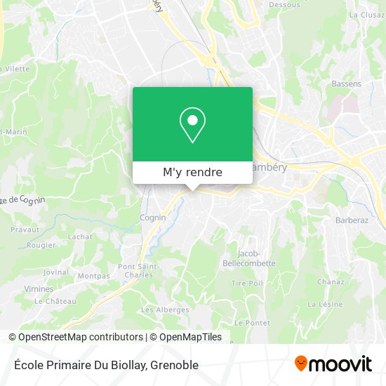 École Primaire Du Biollay plan