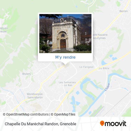 Chapelle Du Maréchal Randon plan