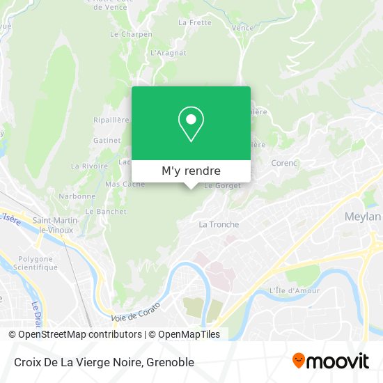 Croix De La Vierge Noire plan