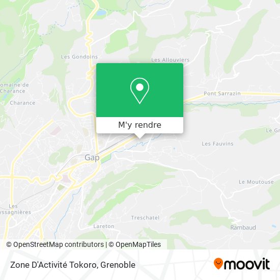 Zone D'Activité Tokoro plan