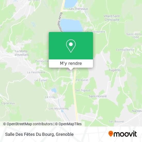 Salle Des Fêtes Du Bourg plan