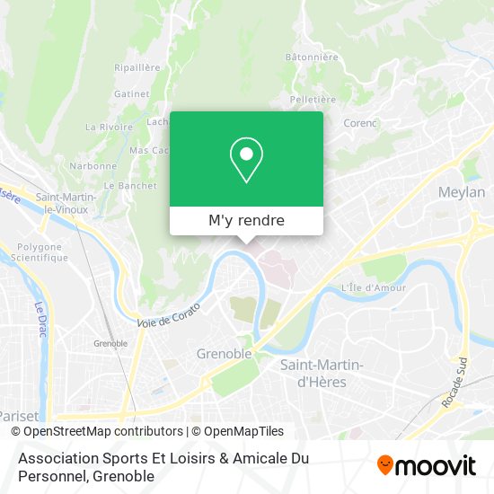 Association Sports Et Loisirs & Amicale Du Personnel plan