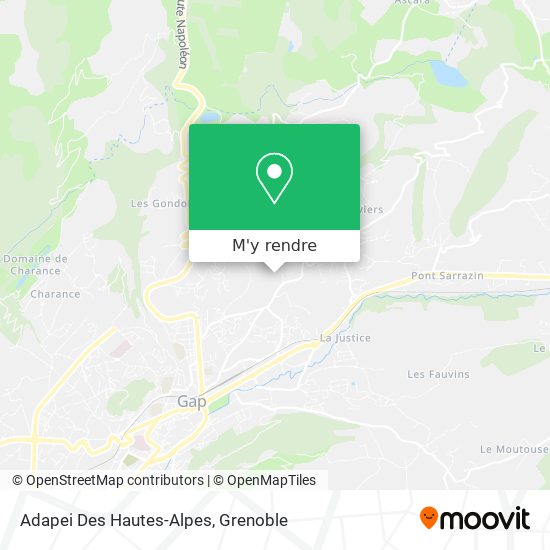 Adapei Des Hautes-Alpes plan