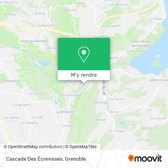 Cascade Des Écrevisses plan