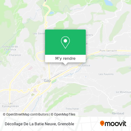 Décollage De La Batie Neuve plan