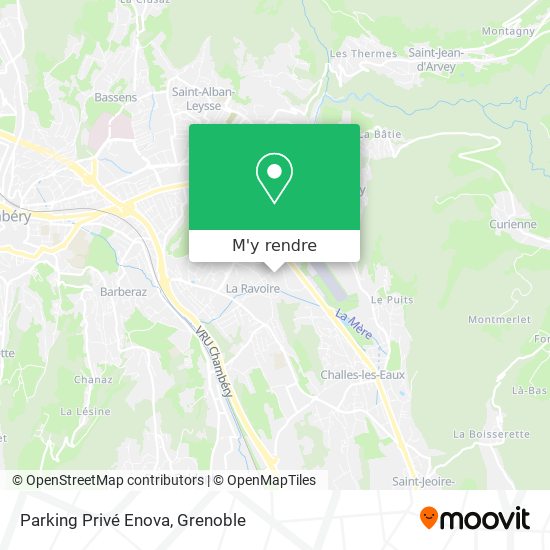 Parking Privé Enova plan
