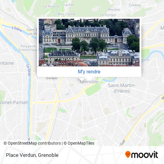 Place Verdun plan