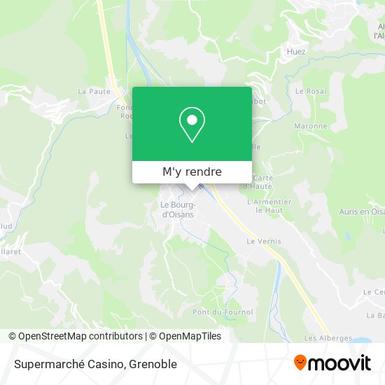 Supermarché Casino plan